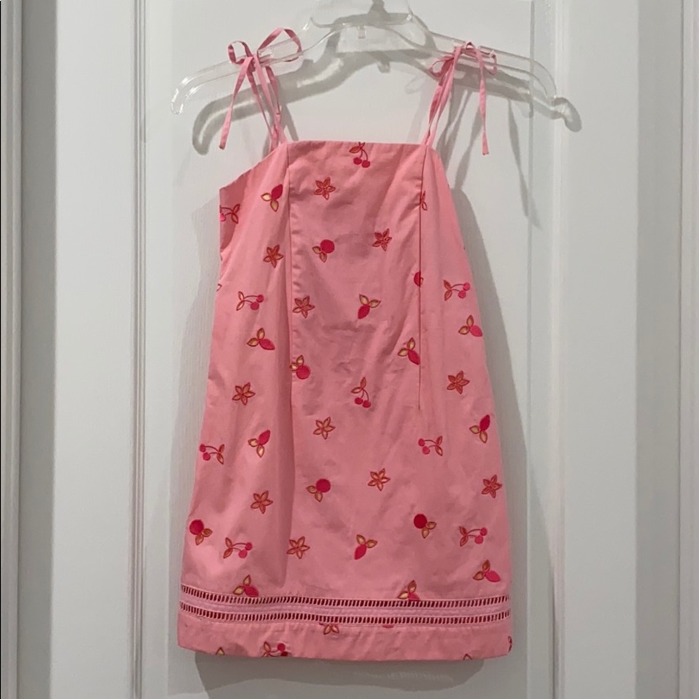 NWT Lilly Pulitzer Pink Girls Tank Dress Size 7